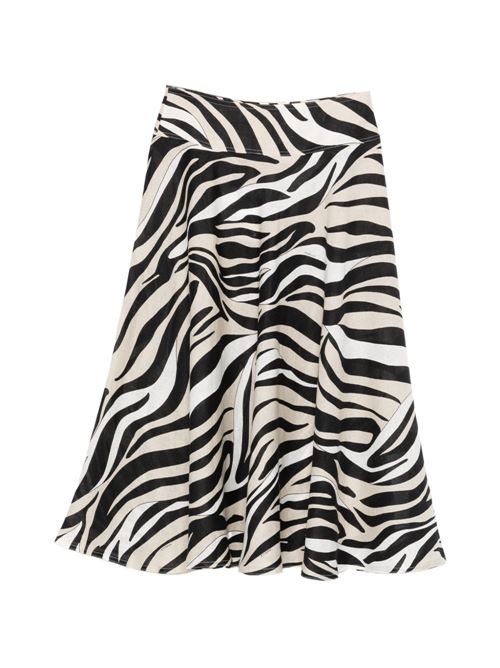 Gonna donna Marella Sport lino fantasia zebra MARELLA Sport | OSPITE002